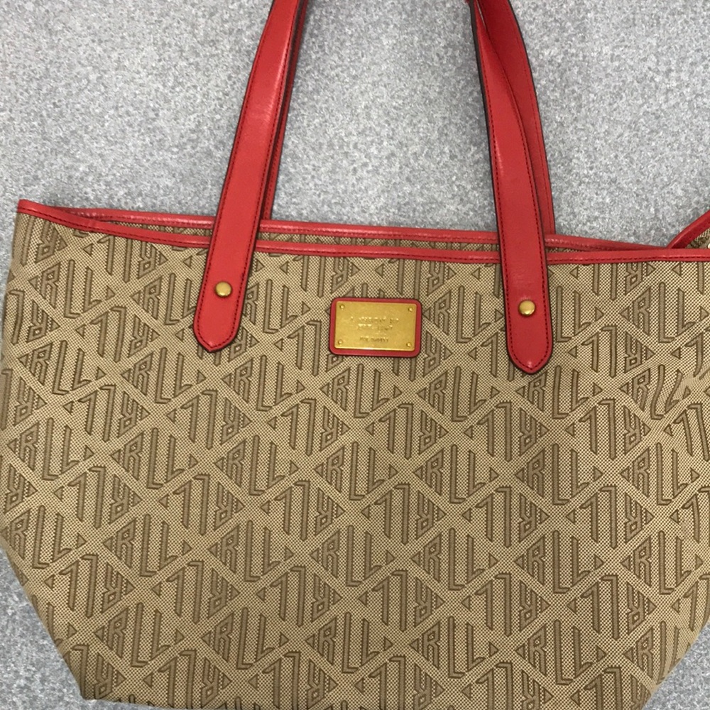 Lauren by Ralph Lauren purse tan